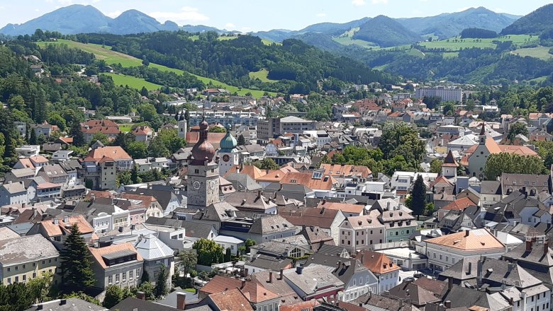 Ausblick über die Stadt Waidhofen, © Eva Schwaigerlehner