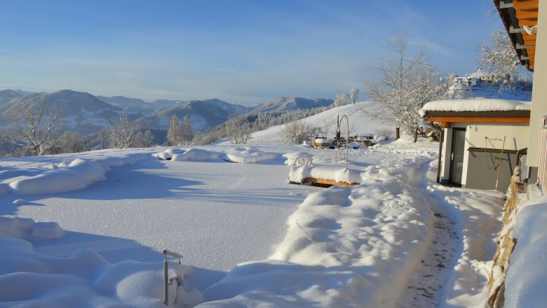 Badeteich im Winter, &copy; Gottfried & Rosina Wagner