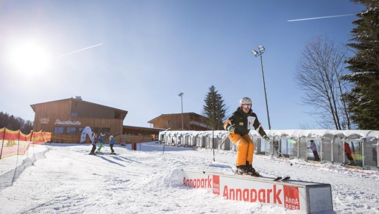 The Anna Park offers elements for all ages, © schwarz-koenig.at
