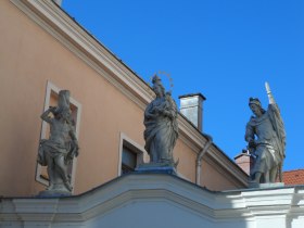 Statuen Ybbs, &copy; Mostviertel - Jakobsweg