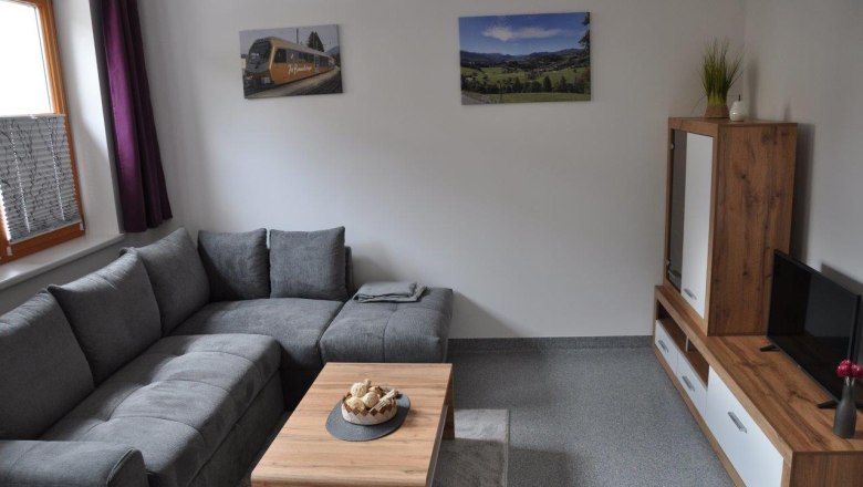 Living room Apartment Auszeit, © Krippl