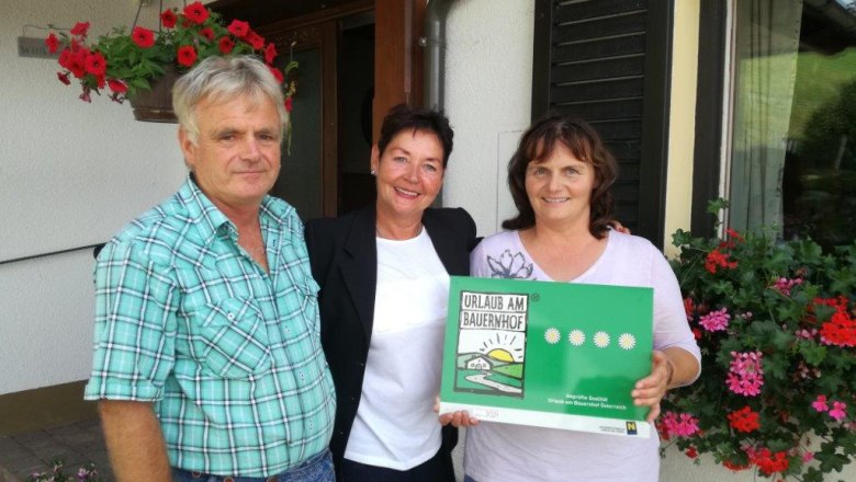 The Buber family gives guests a warm welcome., © Familie Buber