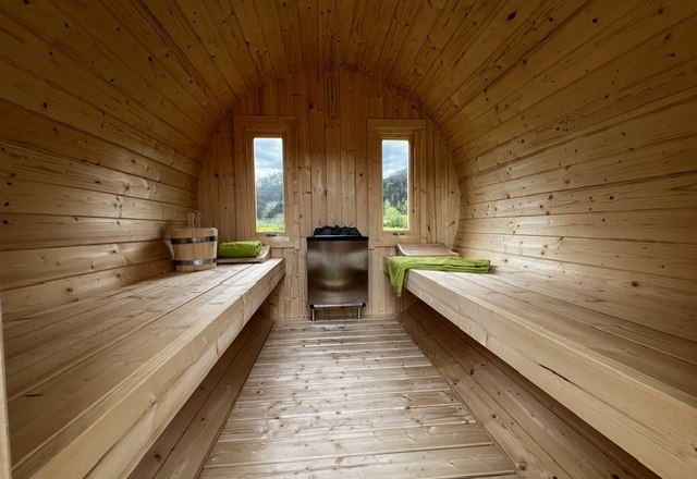 Barrel sauna, © Familie Roseneder