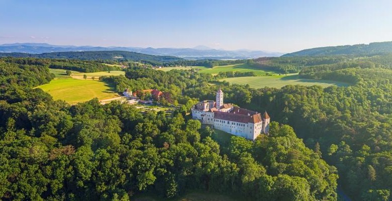 Schloss Schallaburg von oben, © Alexander Kaufmann