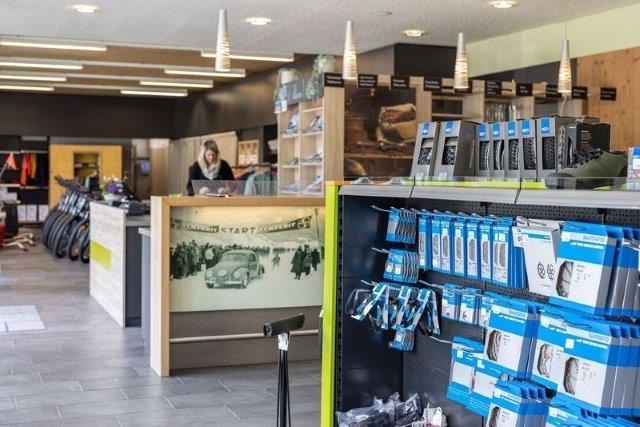 Store bike accessories ANKA, © Ludwig Fahrnberger