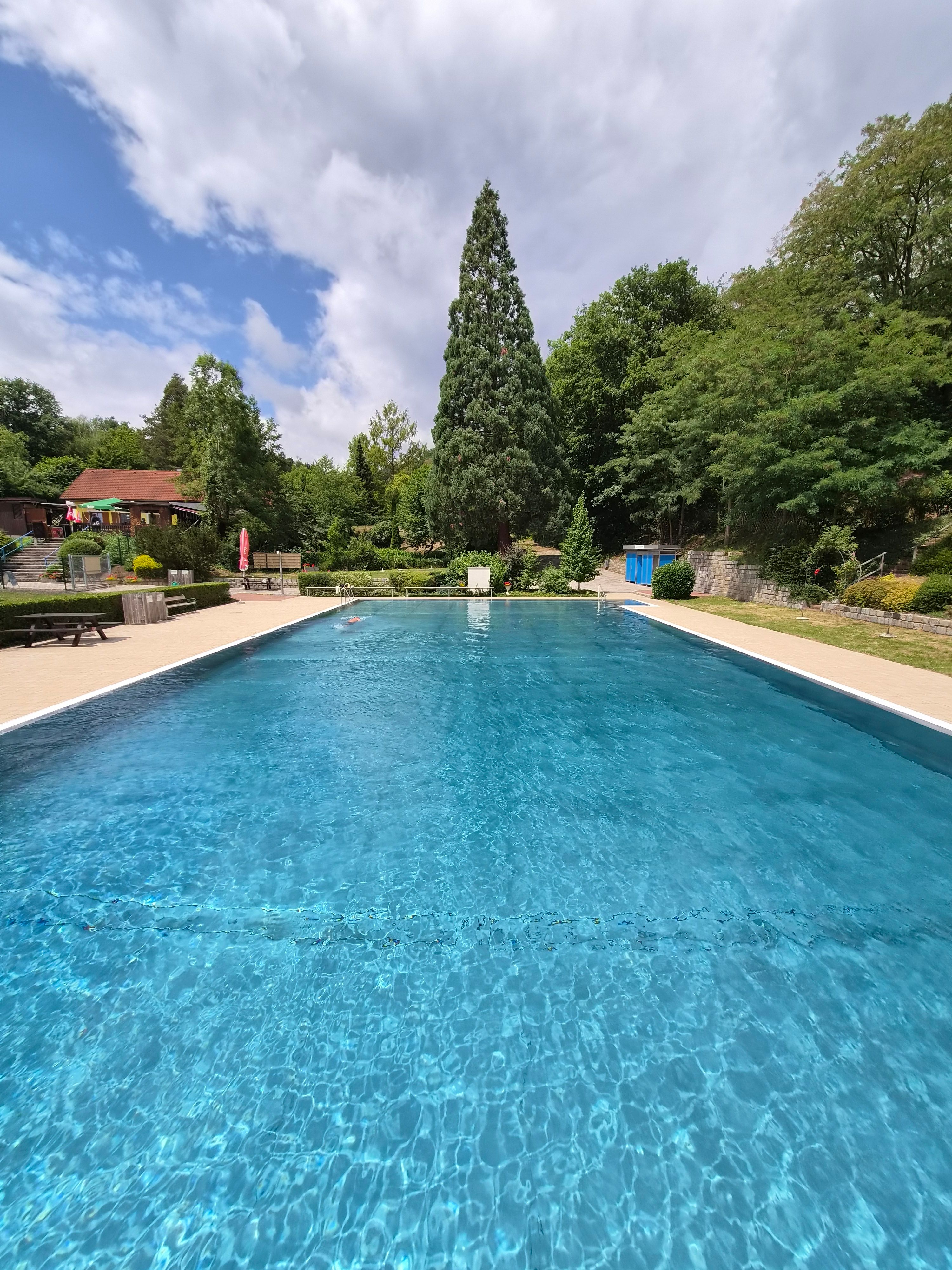 Schwimmbecken Waldbad Wölbling 2026