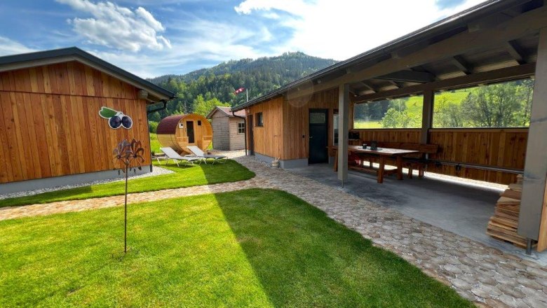 My little time-out - The sleeping huts, © Familie Roseneder