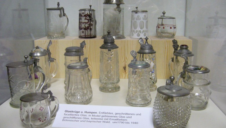 Historical drinking vessels, &copy; Stadtgemeinde Hainfeld