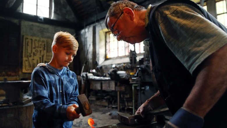 Forging day at the Fahrngruber Hammer, © weinfranz