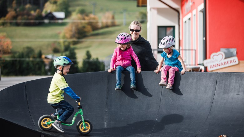 Mini bike park in Annaberg, &copy; Fred Lindmoser