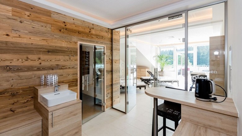 Hotel wellness area, © R&R Residenzen