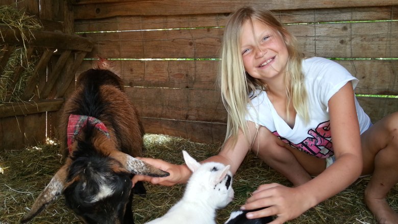 In the goat pen, &copy; Lothspieler