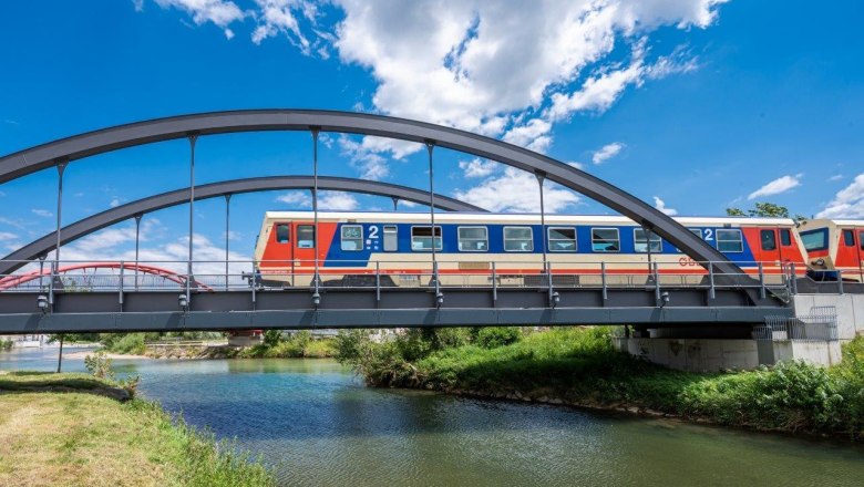 Erlauftalbahn bei Wieselburg, &copy; &Ouml;BB, Michael Fritscher
