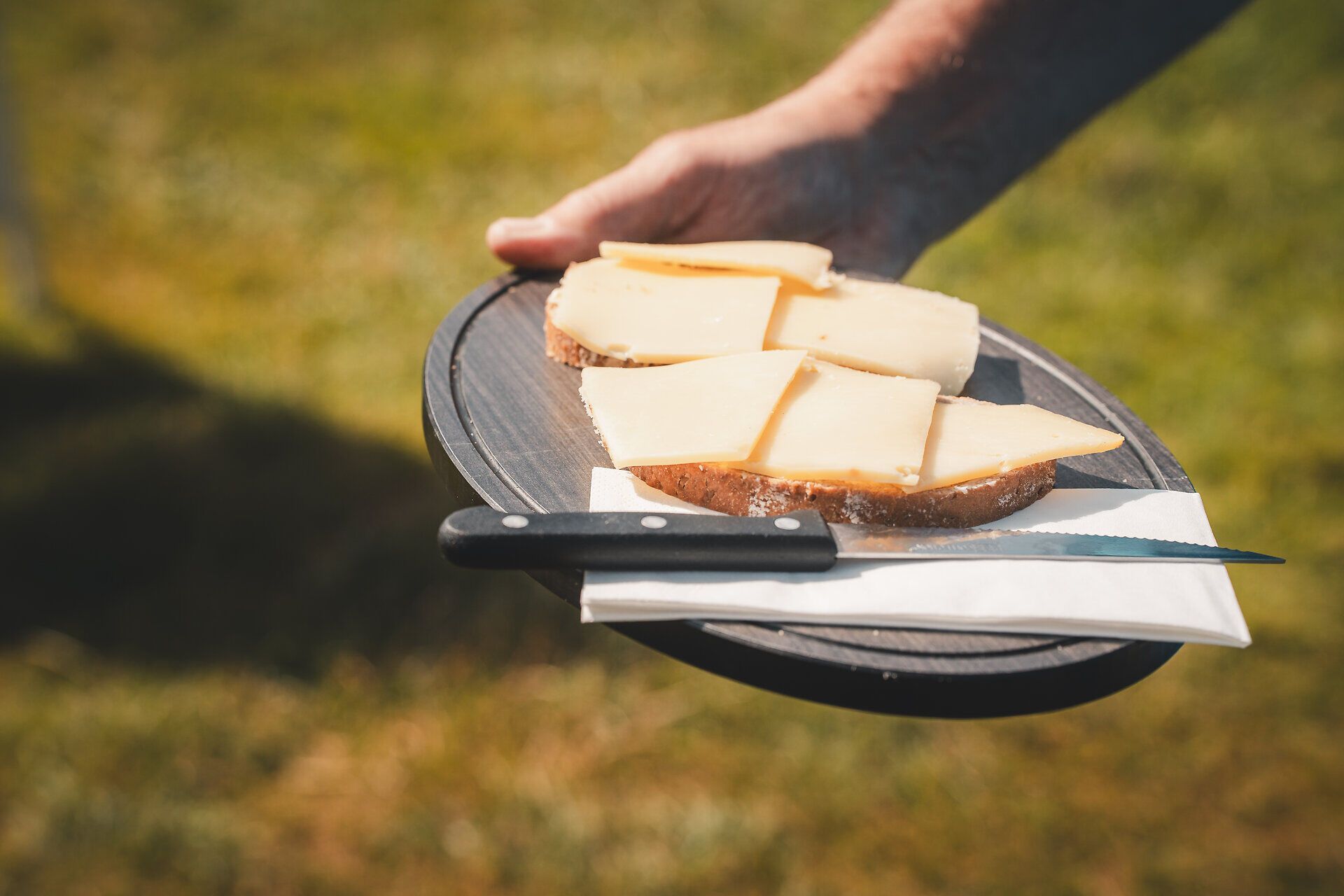 Almjause in der Kitzhütte im Gebiet Eisenstraße im Mostviertel.