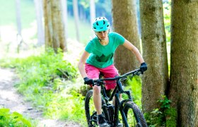 MTB_Singletrail_Lady, © Mostviertel