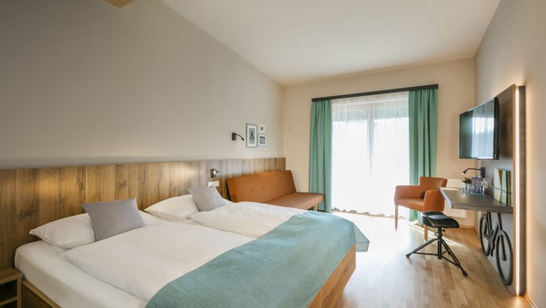 Zimmer JUFA Hotel Erlaufsee, © Harald Eisenberger/JUFA Hotels