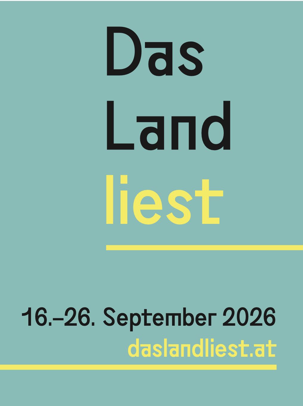 Das Land liest 2026