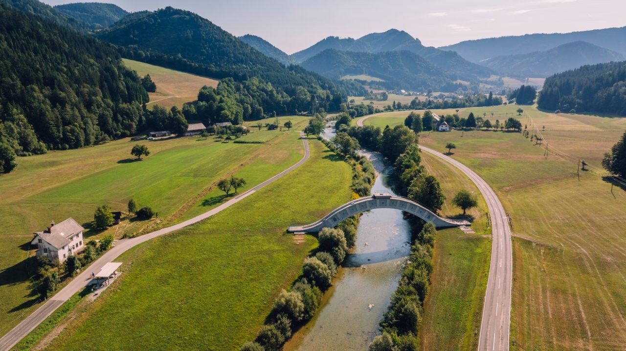 Dükerbrücke in St. Georgen am Reith