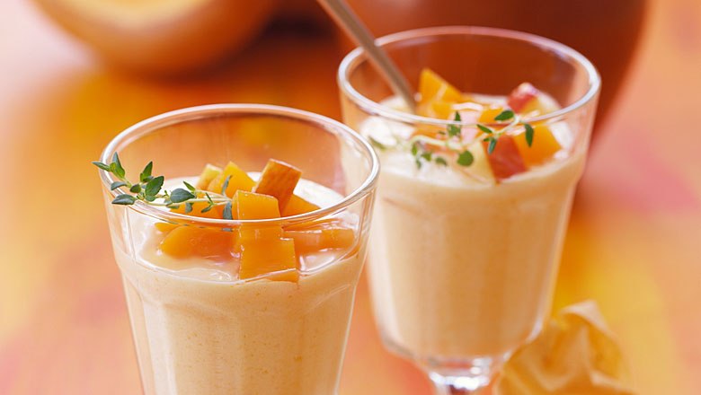 Apfel-Kürbis-Mostmousse, © Theresa Schrems / Mostrezepte.at