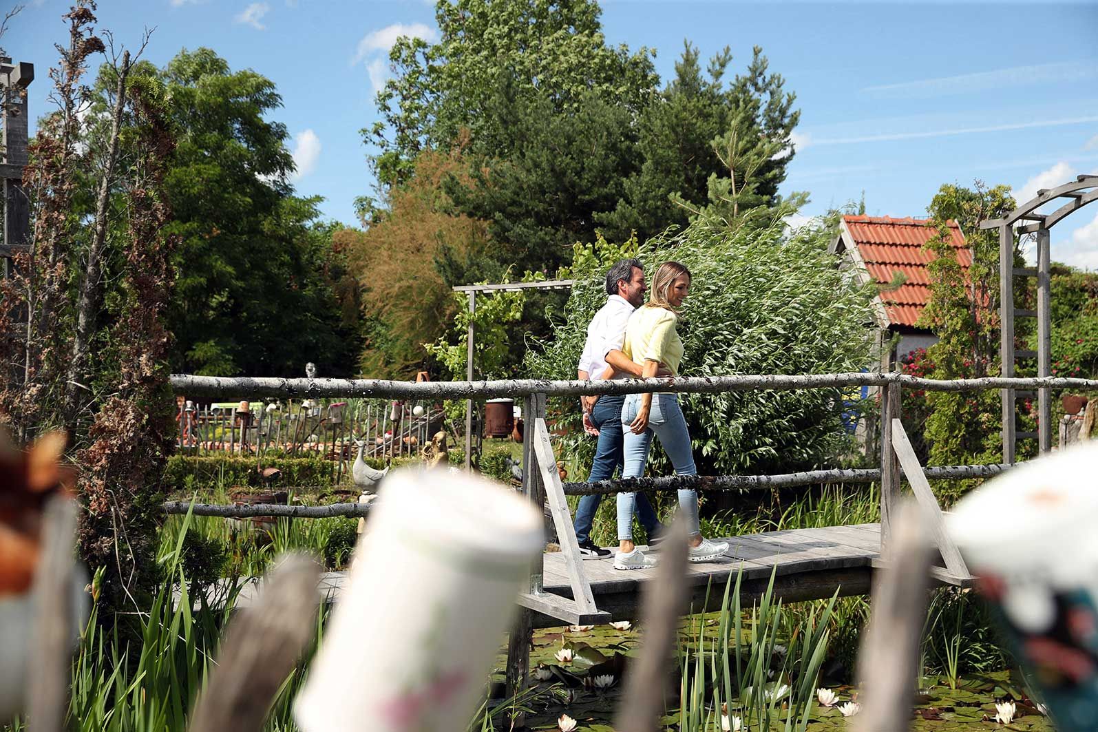 Besuch im Schaugarten