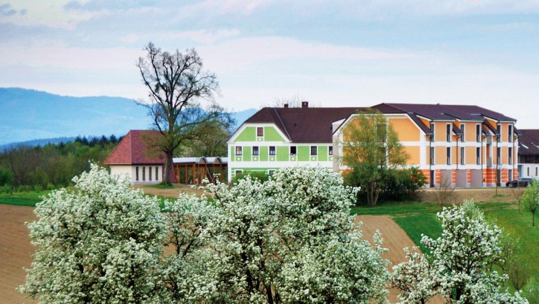 Zur Birnbaumbl&uuml;te, &copy; Mostlandhof