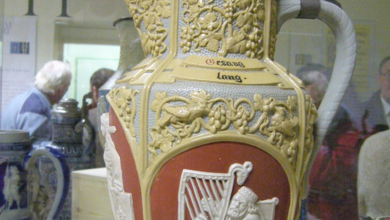 Museum of historical beer mugs, &copy; Stadtgemeinde Hainfeld