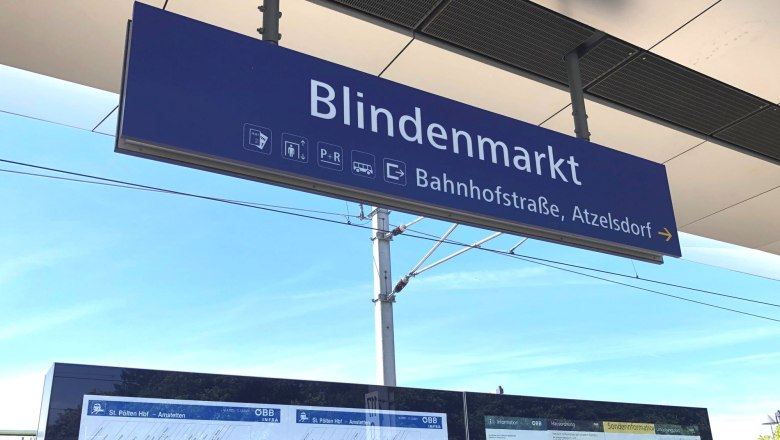 Bahnhof Blindenmarkt, © Marktgemeinde Blindenmarkt