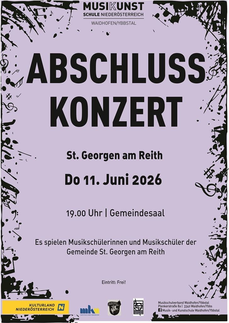 Abschlusskonzert St. Georgen am Reith