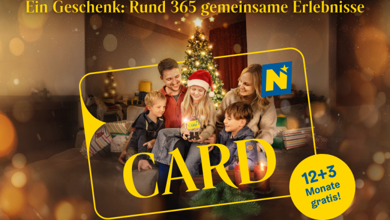 Die Niederösterreich-CARD Weihnachtsaktion, © Niederösterreich-CARD