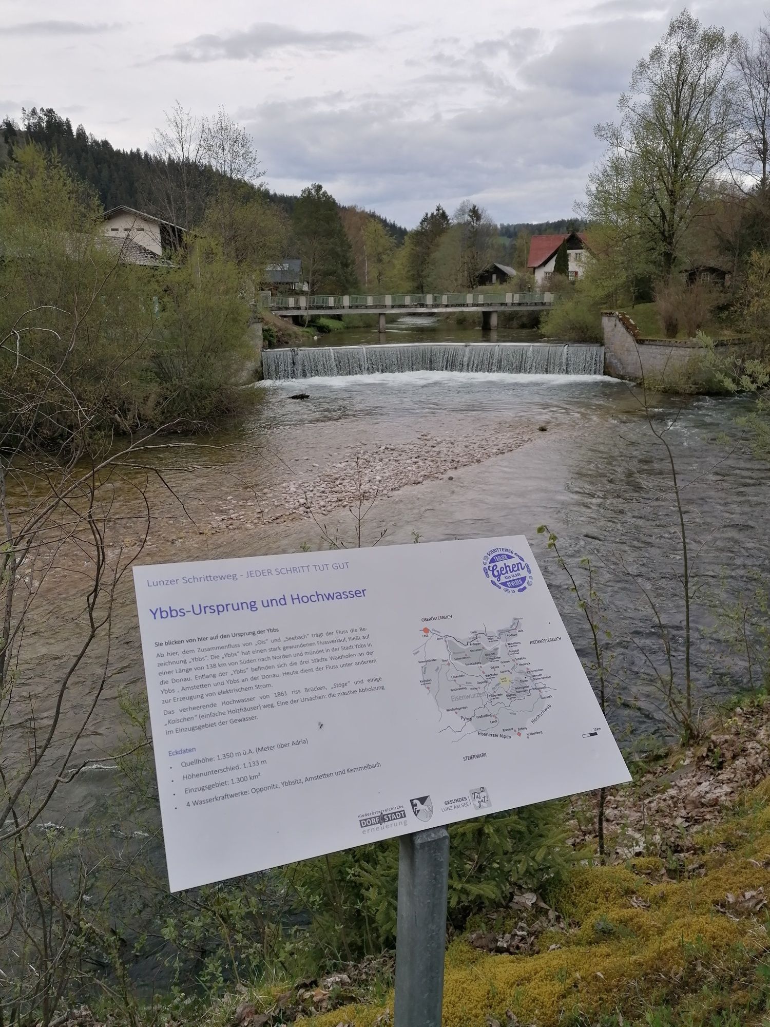 Gesundes Lunz am See -Schritteweg Route 2