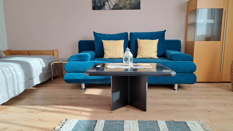 Appartement Lindwurm Wohnzimmer, © Gerald Eigelsreiter