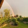 gestehof-hochetlinger_garden-with-rainbow, © Familie Hochetlinger