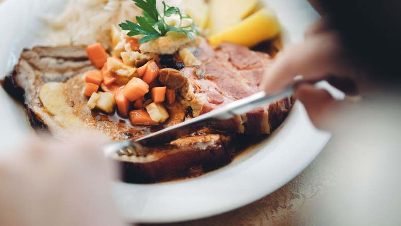 Gasthaus Pambalk-Blumauer "Zum schwarzen R&ouml;ssl", &copy; Moststra&szlig;e, dochbodnliacht