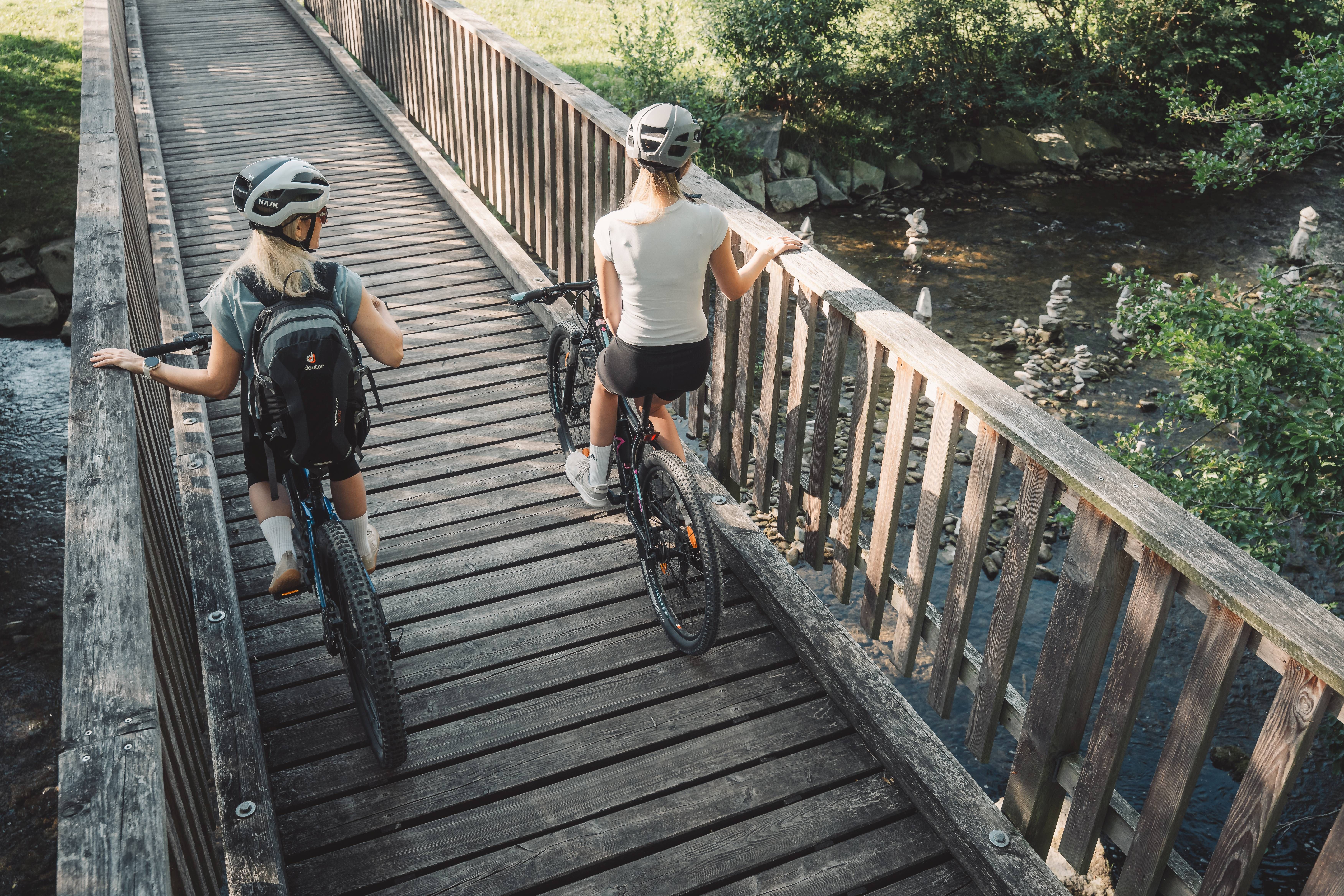 Radfahren am Erlauftalradweg 