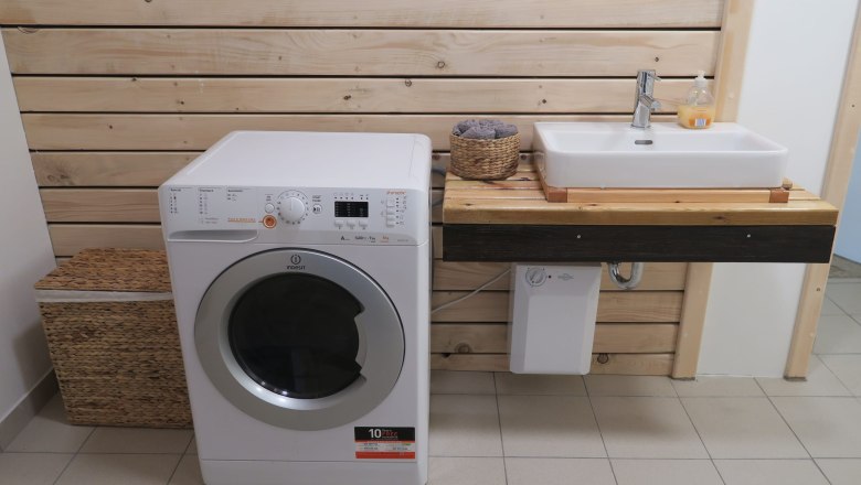 Washroom vacation home Dörrmühle, © Umgeher