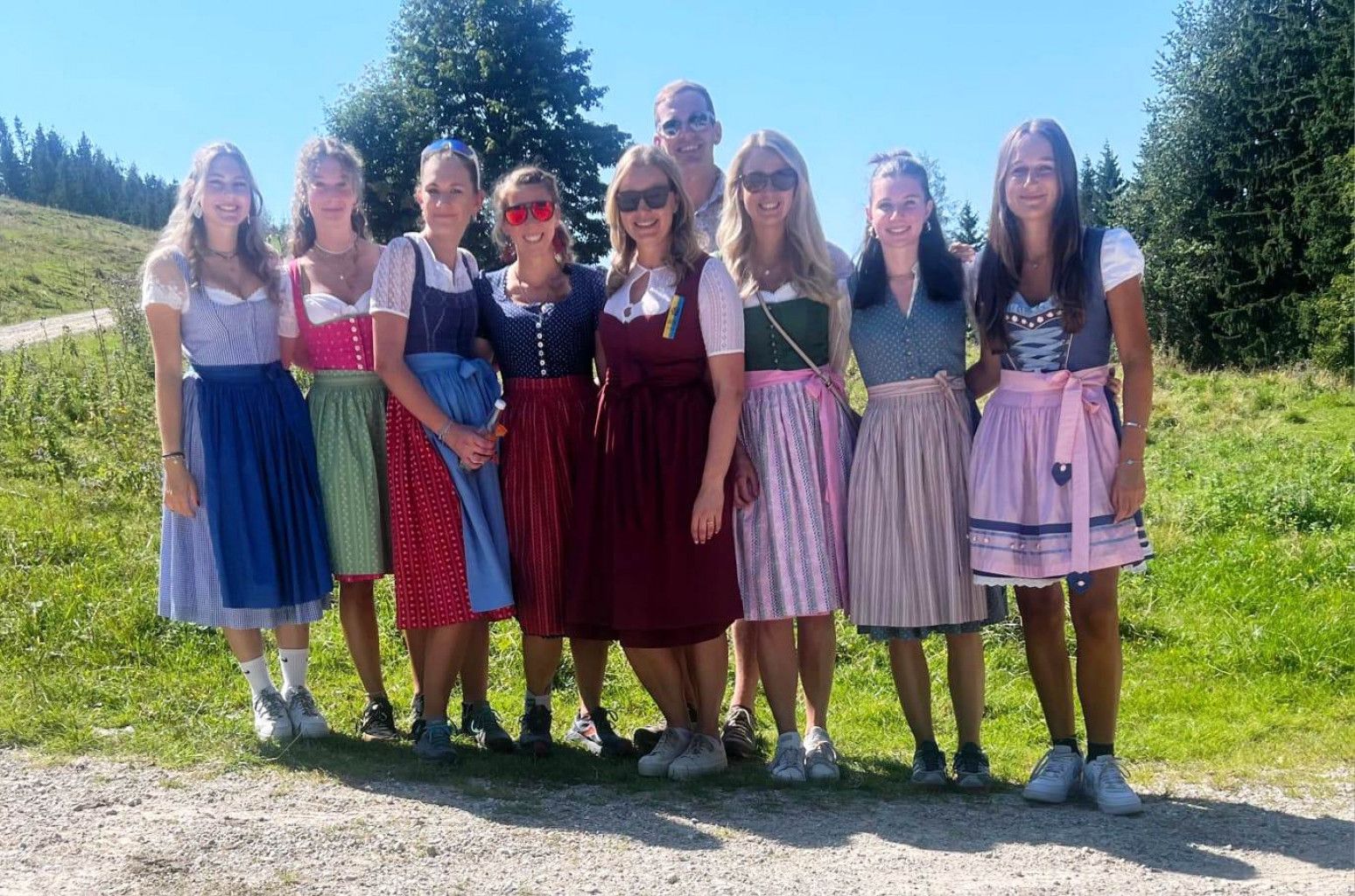 Empfang beim Eintritt