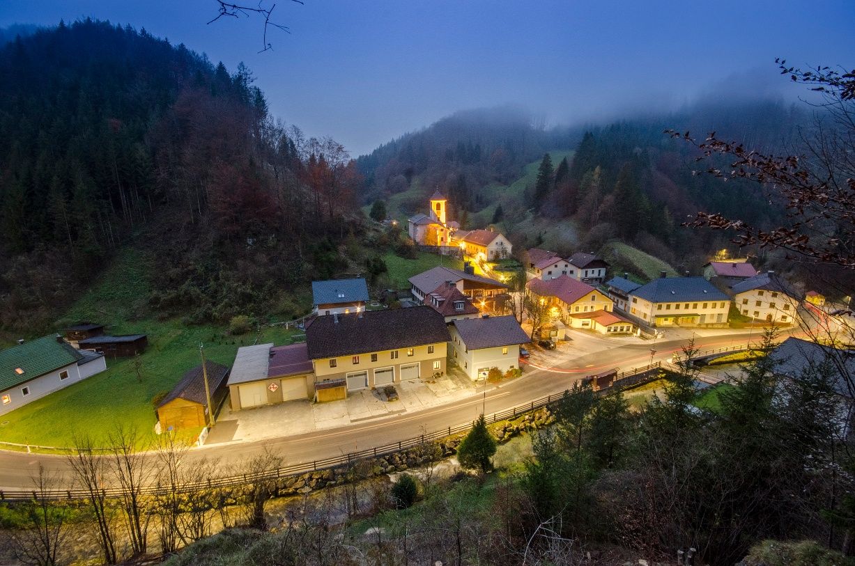 Panoramablick Runde