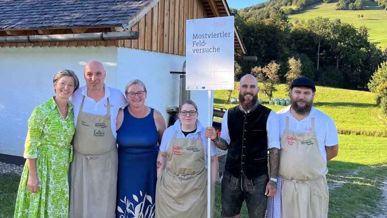 Team Gasthof Kalteis, © Mostviertel Tourismus / Gudrun Vösenhuber