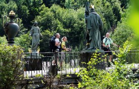T&ouml;pperbr&uuml;cke Lunz am See, &copy; weinfranz.at