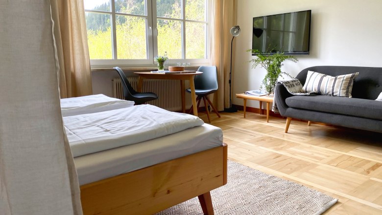 Apartment house Eisenstrasse - Sleeping/living area, © Fam. Bachler