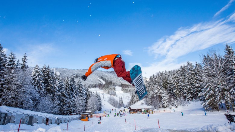 Auch die Großen geben im Funpark kräftig Gas, © Fred Lindmoser