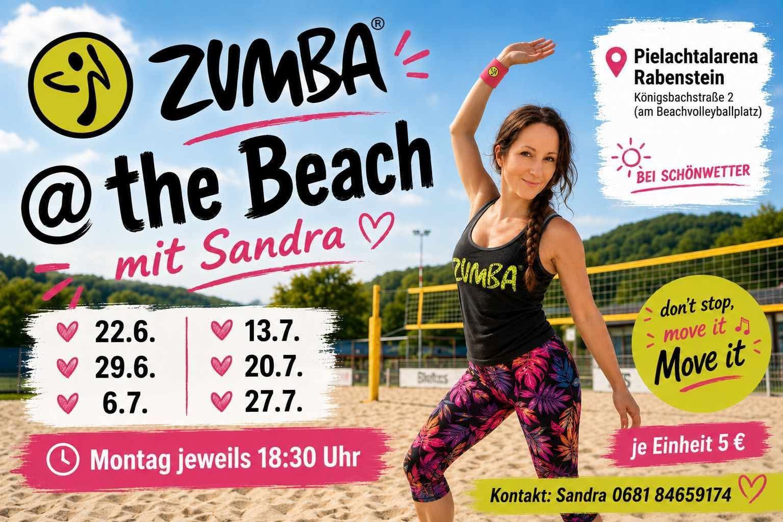 Zumba @ the Beach 