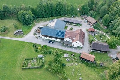 Courtyard view from a bird's eye view, © Einkehrhof Poggau