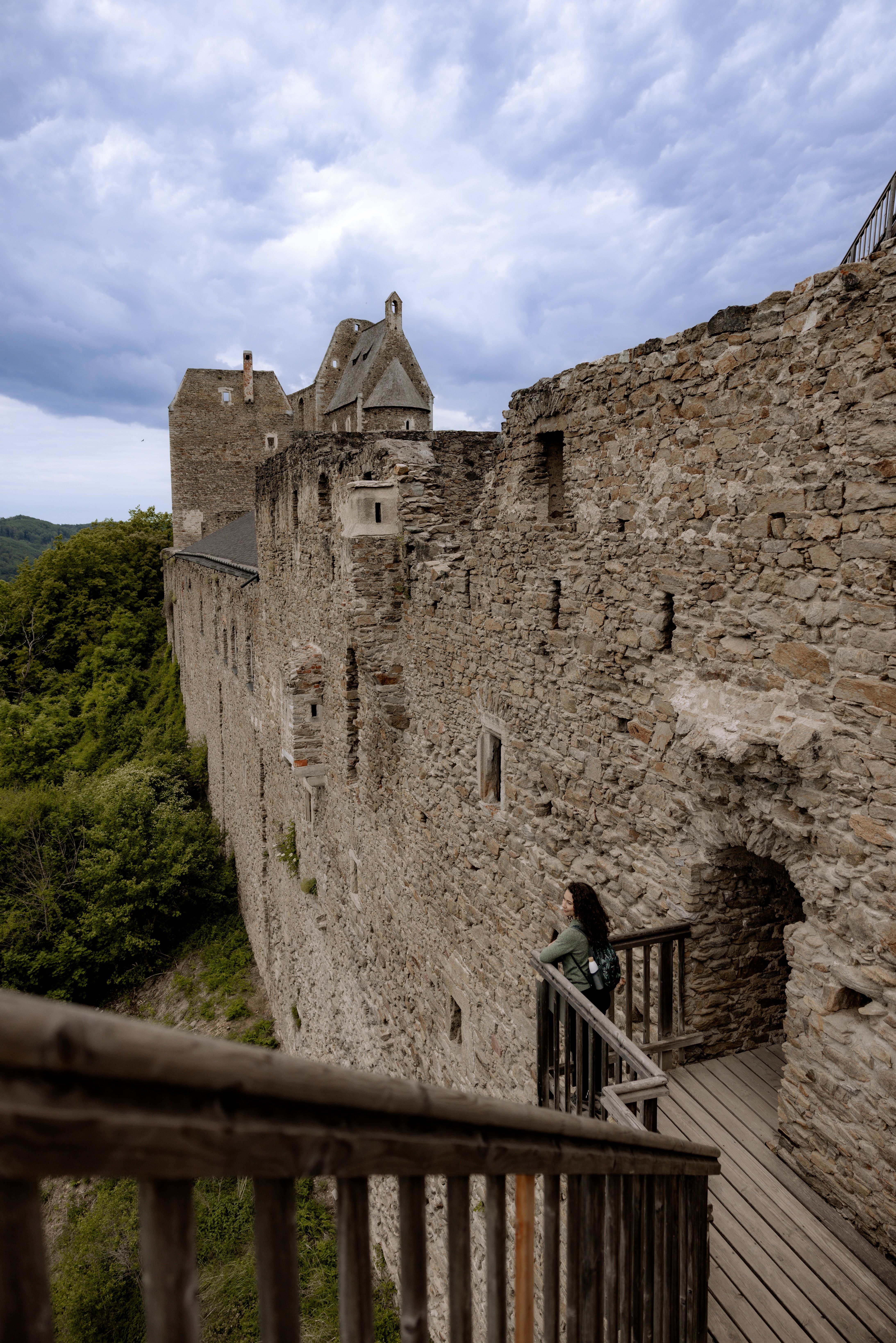 Burgruine Aggstein am Welterbesteig Wachau
