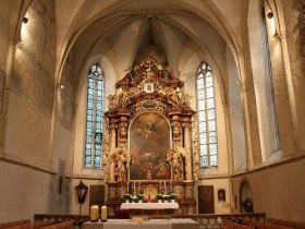 Interi&eacute;r kostela, &copy; Gemeinde Kapelln