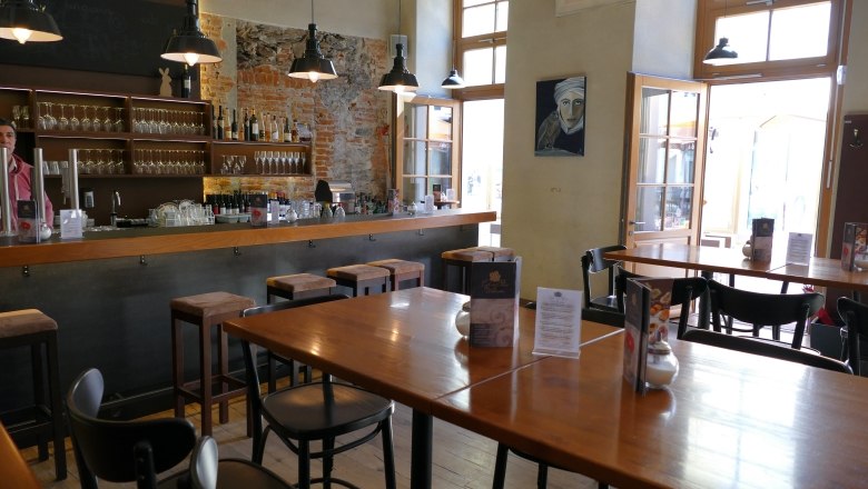 Café in Palais Wellenstein, © Marketing St.Pölten GmbH