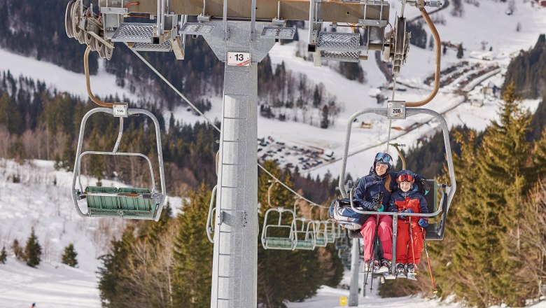 Chair lift on the Ötscher, © Niederösterreich Werbung, Kathrin Baumann
