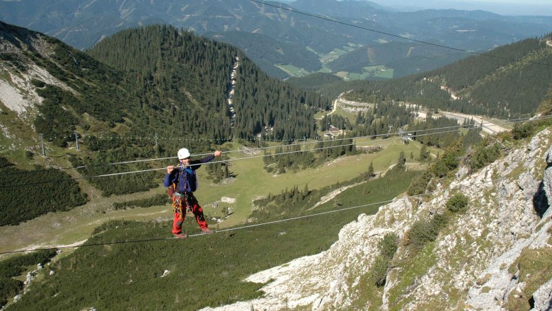 Via ferrata Hochkar, &copy; Hochkar Bergbahnen