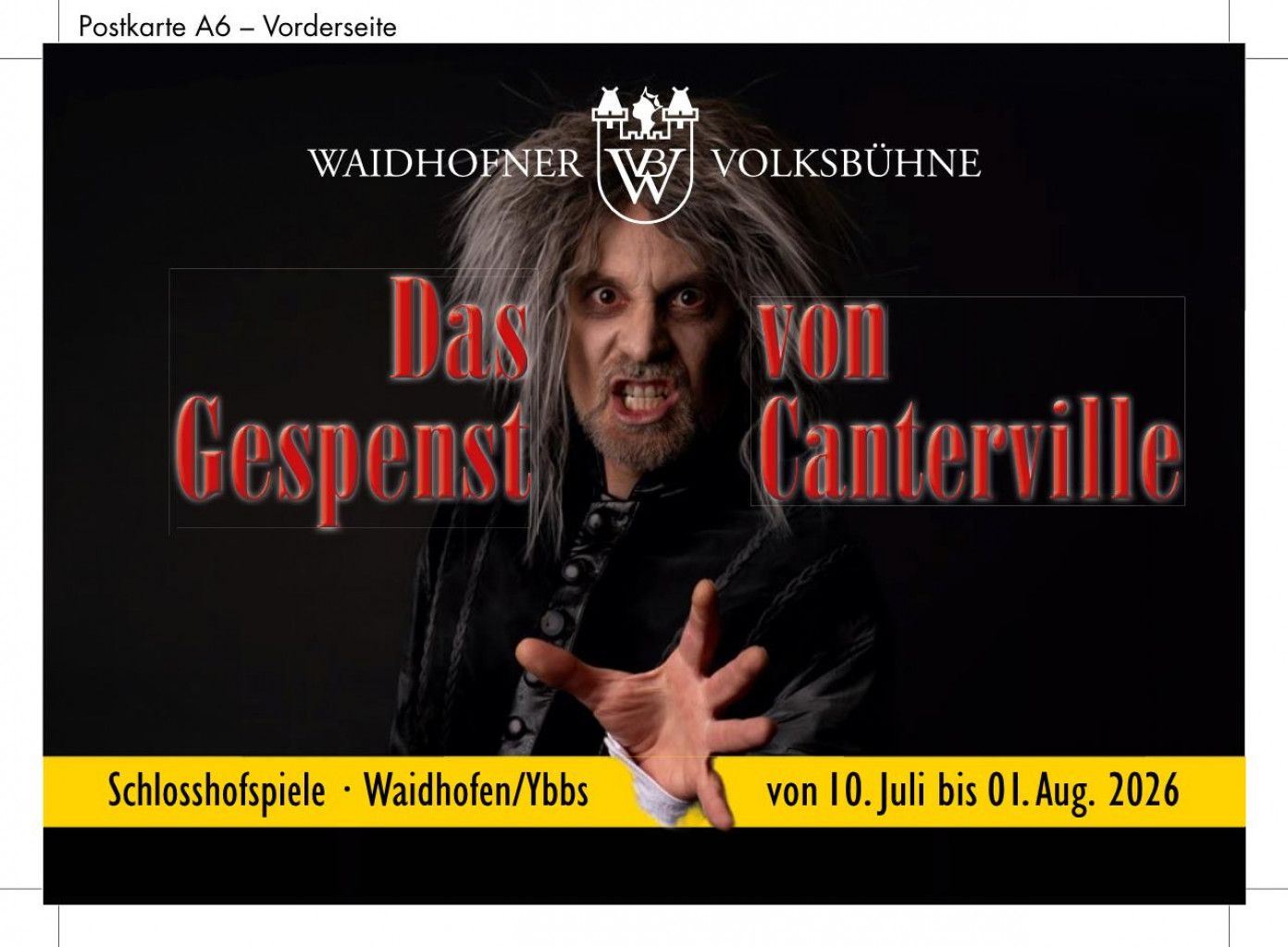 Das Gespenst von Canterville - Schlosshofspiele 2026