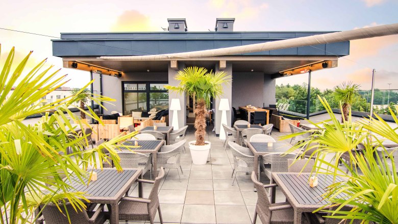 Na střešní terase, © Das Alfred